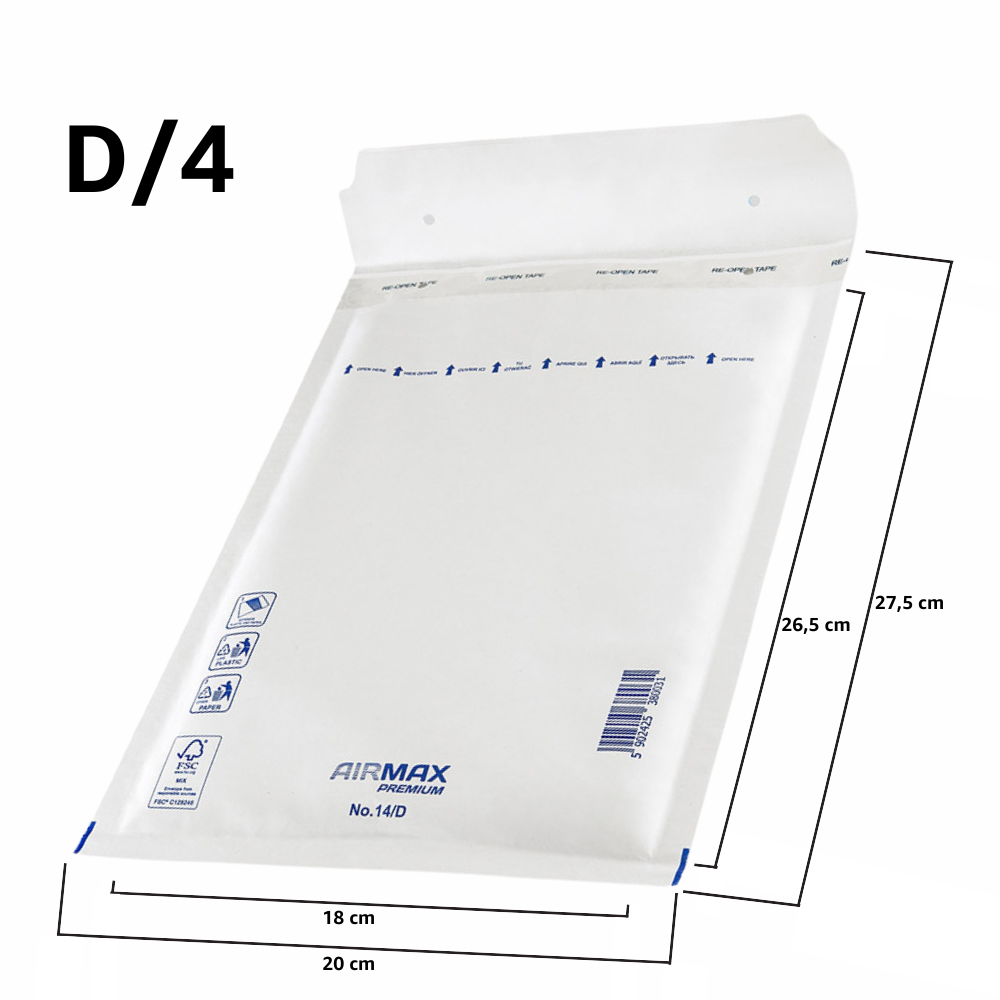 Luftpolsterversandtasche D4